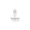 Clou d&#39;oreille unique pierres blanches argent de la collection Charming Collection dans la boutique en ligne de THOMAS SABO