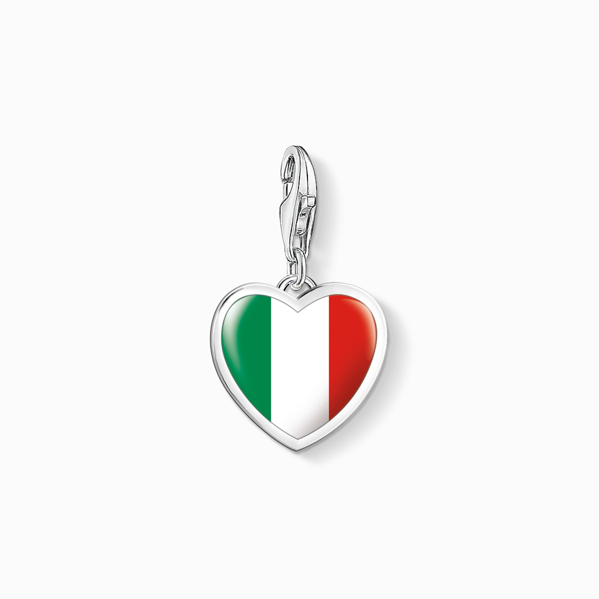 Charm pendant Italy flag heart | Charm Club | THOMAS SABO