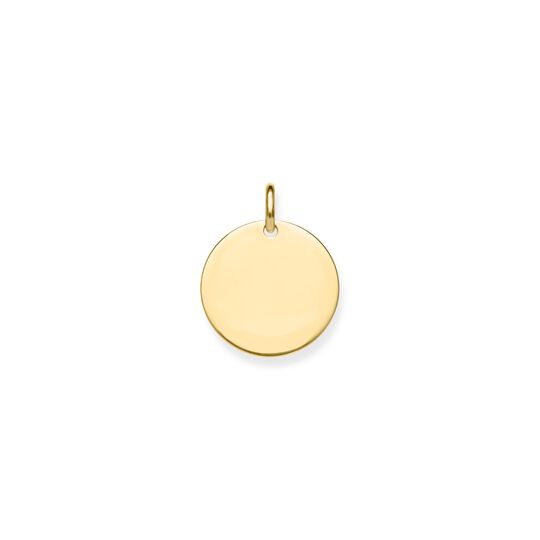 Colgante medalla grande oro de la colección  en la tienda online de THOMAS SABO