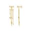 Earrings stars gold from the  collection in the THOMAS SABO online store