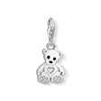 Charm-Anh&auml;nger Teddyb&auml;r mit Herz