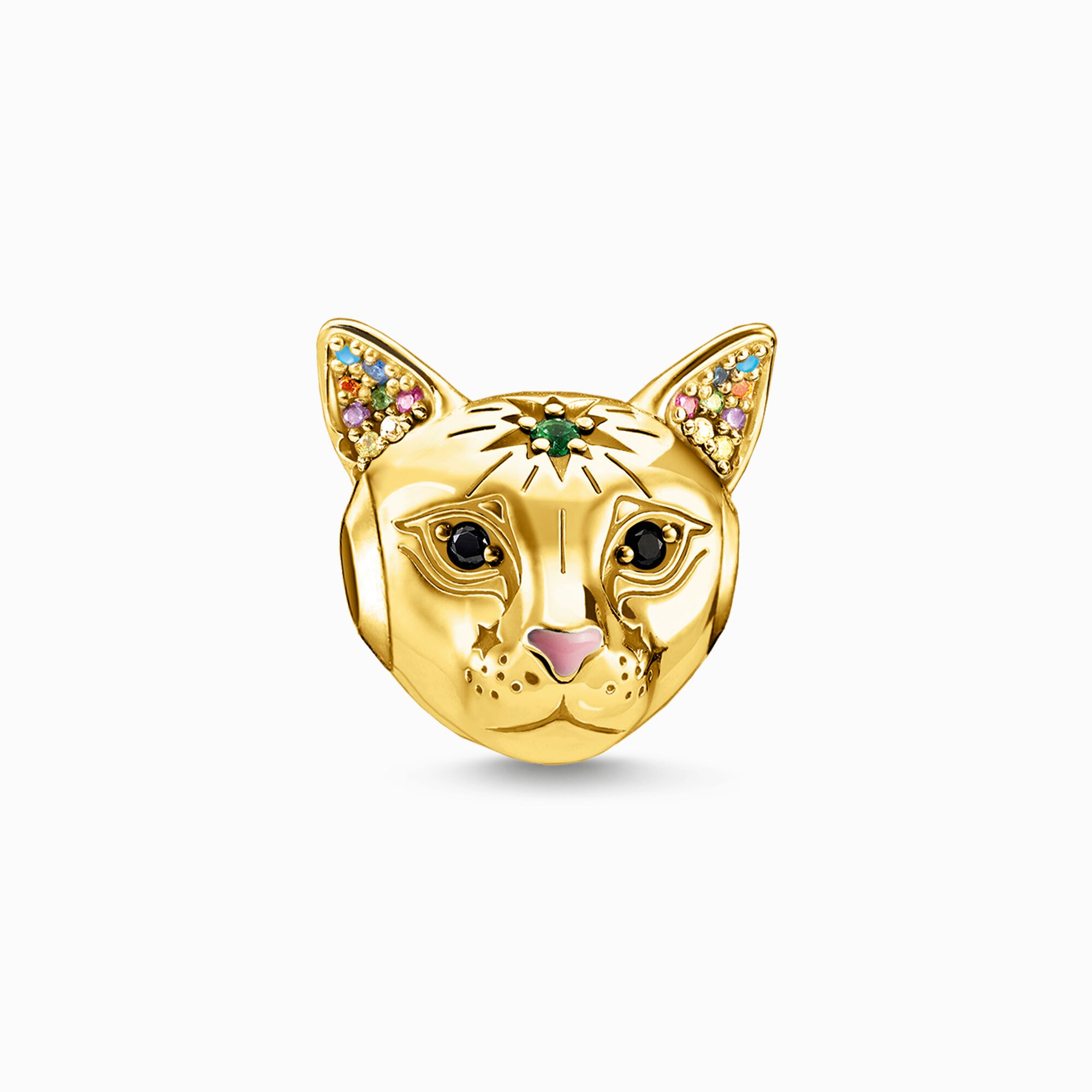 Bead Cat gold from the Karma Beads collection in the THOMAS SABO online store