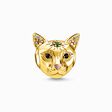 Bead Katze gold aus der Karma Beads Kollektion im Online Shop von THOMAS SABO