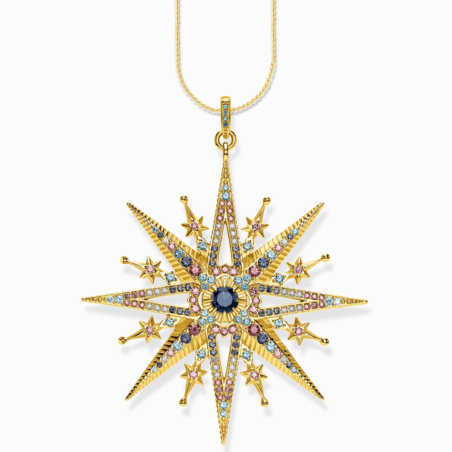 Set de joya Royalty estrella oro de la colección  en la tienda online de THOMAS SABO