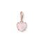 Charm-h&auml;ngsmycke hj&auml;rta med rosa sten ur kollektionen Charm Club i THOMAS SABO:s onlineshop