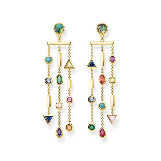 Earrings colourful stones from the  collection in the THOMAS SABO online store