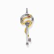 Pendant key with snake gold from the  collection in the THOMAS SABO online store