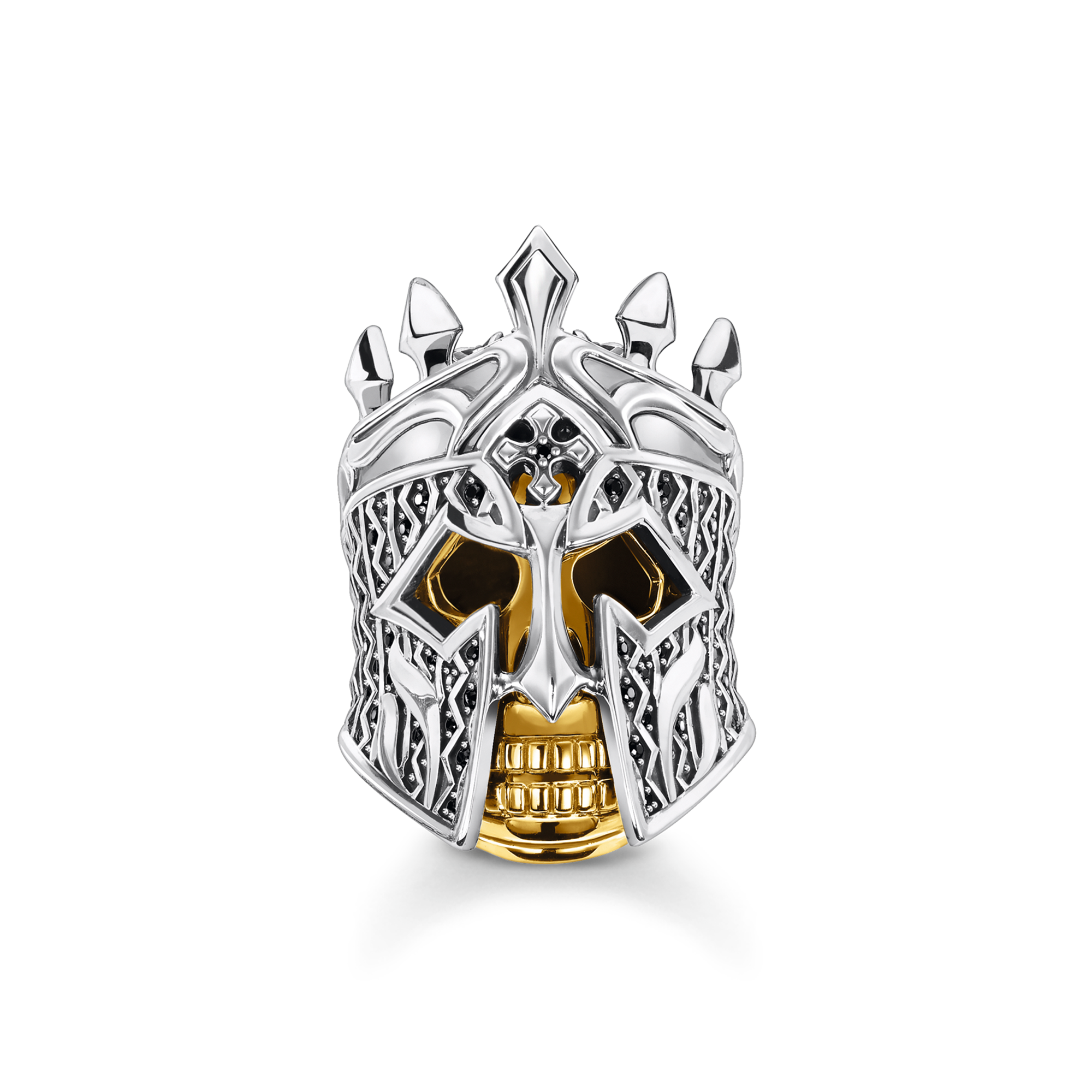 Thomas Sabo Ring Totenkopf Ritter mehrfarbig TR2310-849-7-54