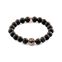 Bracelet black lotos blossom from the Glam &amp; Soul collection in the THOMAS SABO online store