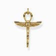 Gold plated pendant in shape of ankh symbol from the  collection in the THOMAS SABO online store