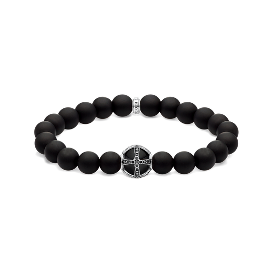 bracelet Cross black from the Glam &amp; Soul collection in the THOMAS SABO online store