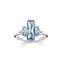 Ring large blue stones from the  collection in the THOMAS SABO online store