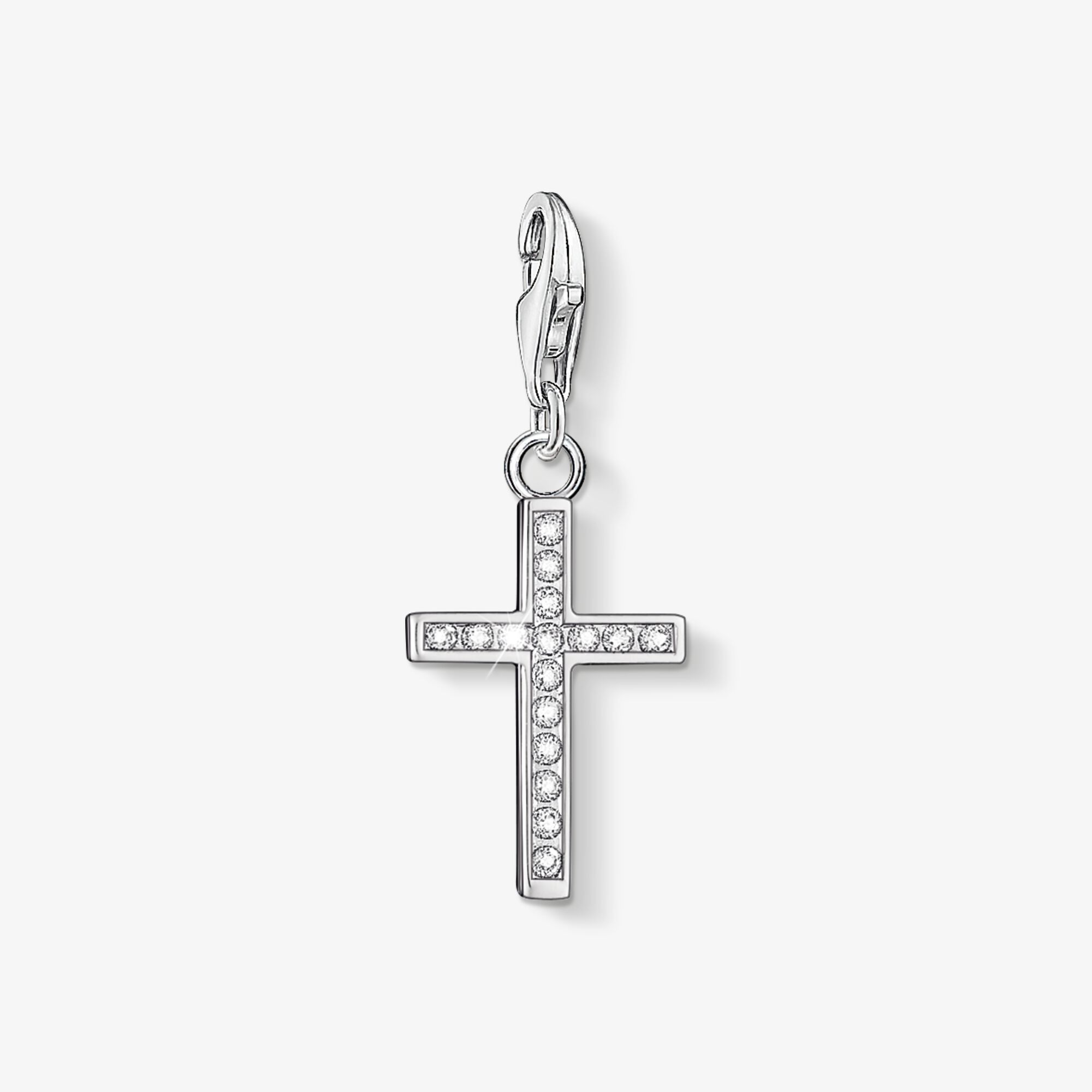 THOMAS SABO Charm-Anhänger Kreuz, Sterlingsilber, Größe: one size, Damen