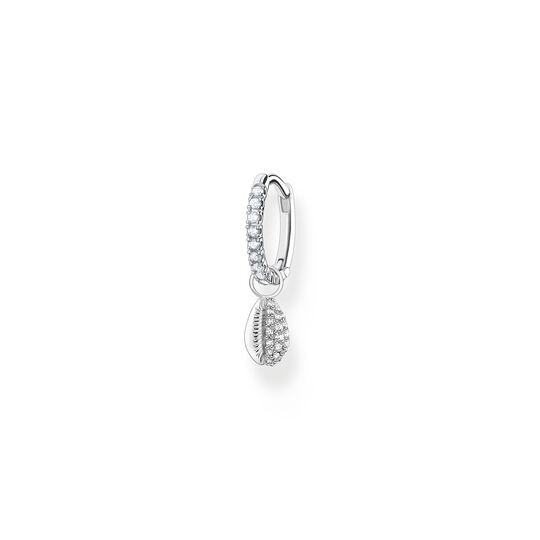 Aro con piedras blancas y plata concha de la colección Charming Collection en la tienda online de THOMAS SABO