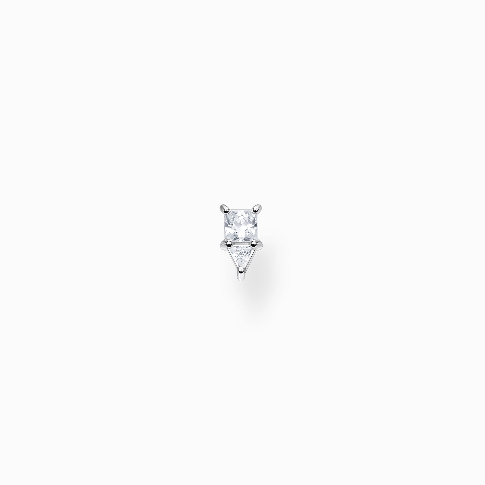 Clou d&#39;oreille unique triangle de la collection Charming Collection dans la boutique en ligne de THOMAS SABO