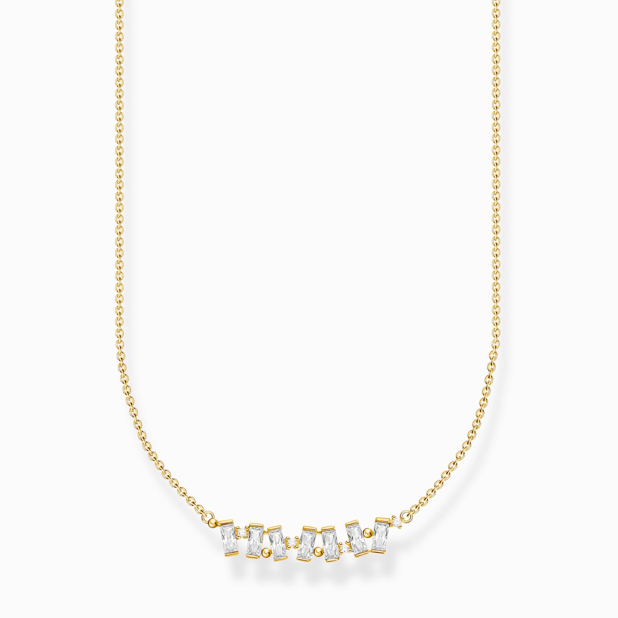 Necklace white stones gold from the Charming Collection collection in the THOMAS SABO online store