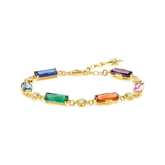 Armband farbige Steine mit goldenen Sternen aus der  Kollektion im Online Shop von THOMAS SABO
