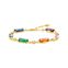 Bracelet colourful stones with golden stars from the  collection in the THOMAS SABO online store
