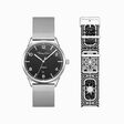 Set Code TS schwarze Uhr und Armband schwarzer Nachthimmel aus der  Kollektion im Online Shop von THOMAS SABO