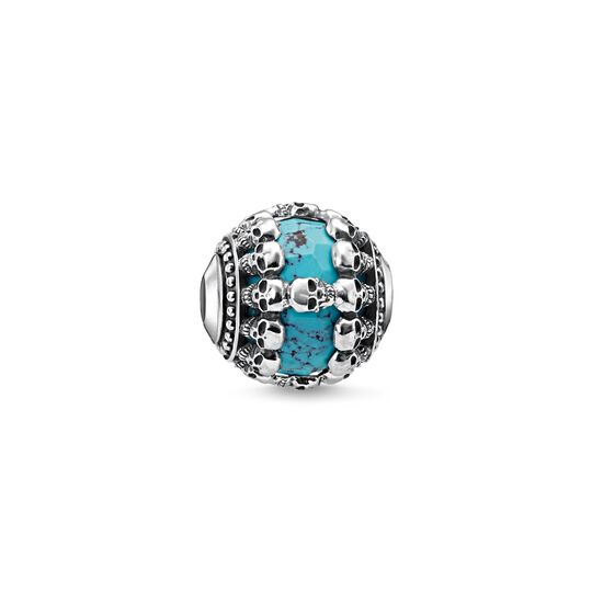 Bead Skulls Turquoise from the Karma Beads collection in the THOMAS SABO online store