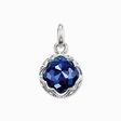 Pendant dark blue lotos from the  collection in the THOMAS SABO online store