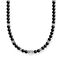 Kette mit schwarzen Onyx-Beads Silber aus der  Kollektion im Online Shop von THOMAS SABO