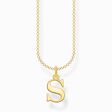 Necklace letter s gold from the Charming Collection collection in the THOMAS SABO online store