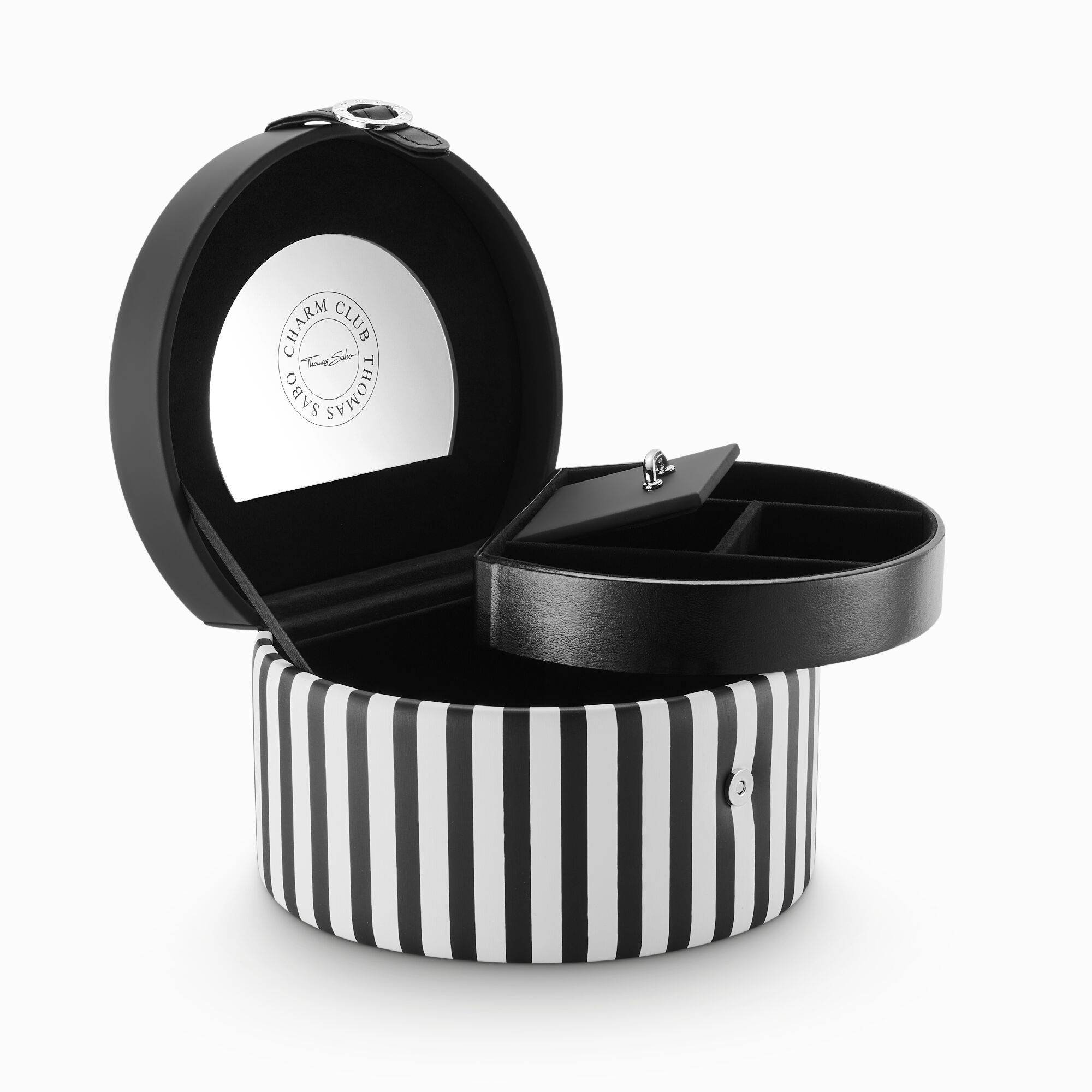 Charm Jewellery Box made of PU matribbon from the Charm Club collection in the THOMAS SABO online store