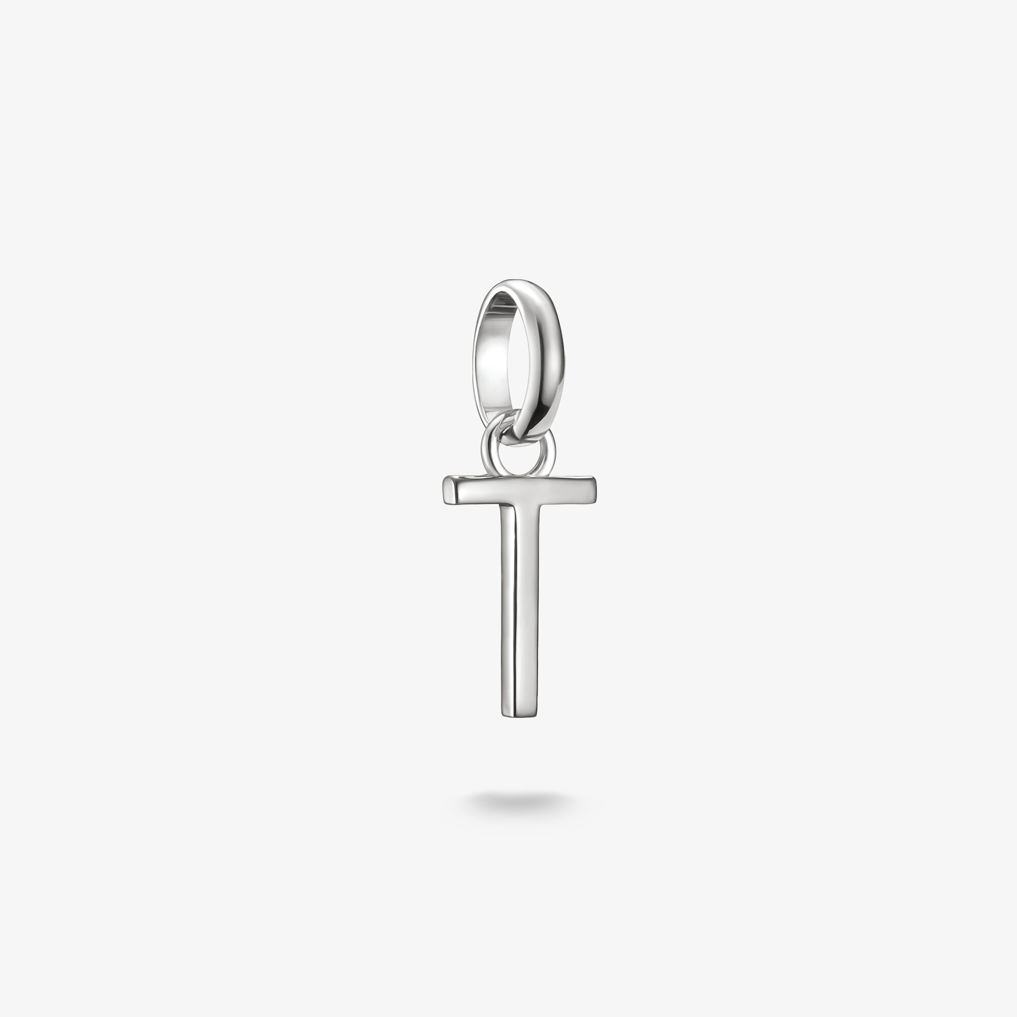 THOMAS SABO Pendentif Charm Lettre T Connect argent Argent sterling, Taille: one size, pour femme