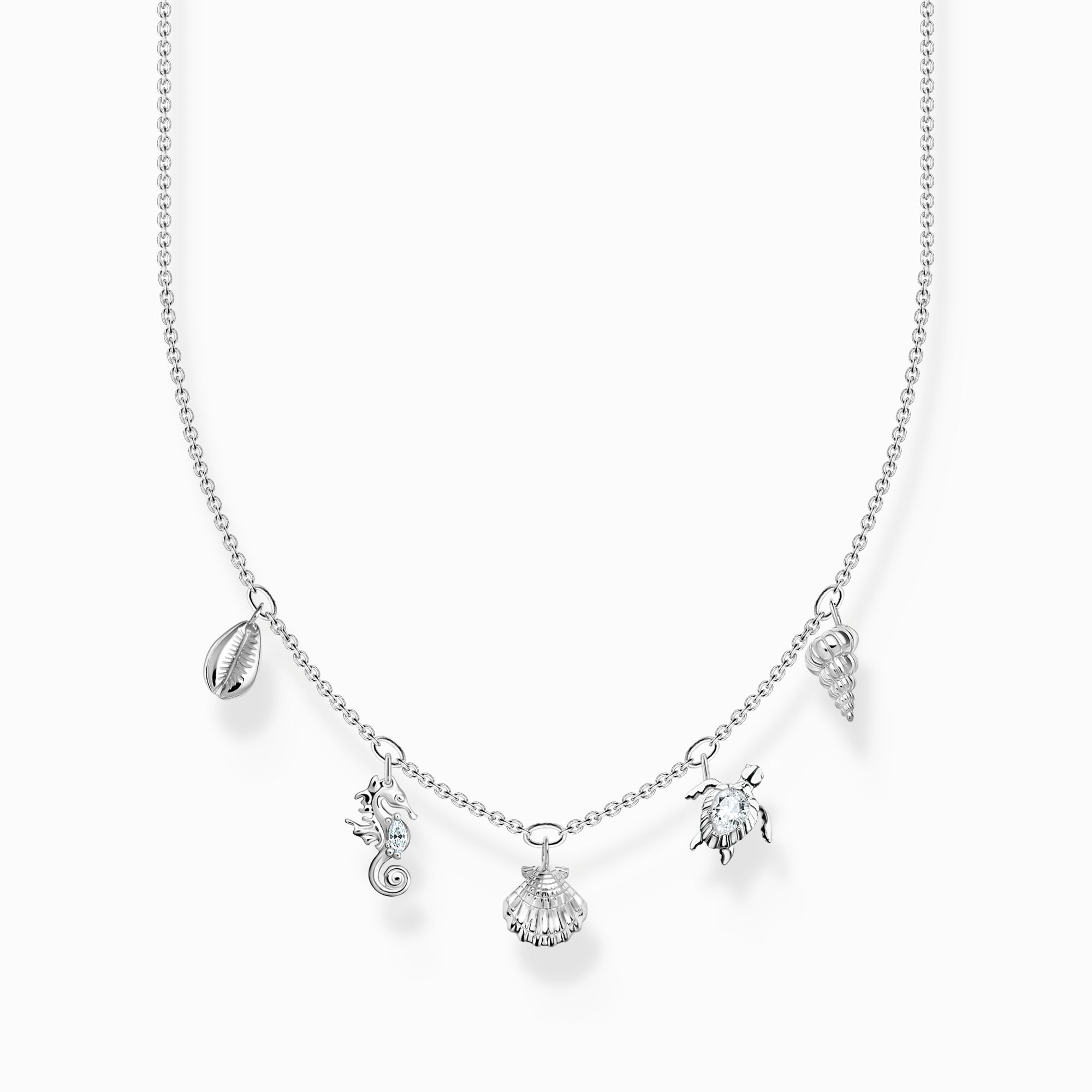 Necklace sea life silver from the Charming Collection collection in the THOMAS SABO online store