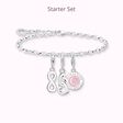 Silver CHARMISTA starter set eternal love from the Charm Club collection in the THOMAS SABO online store