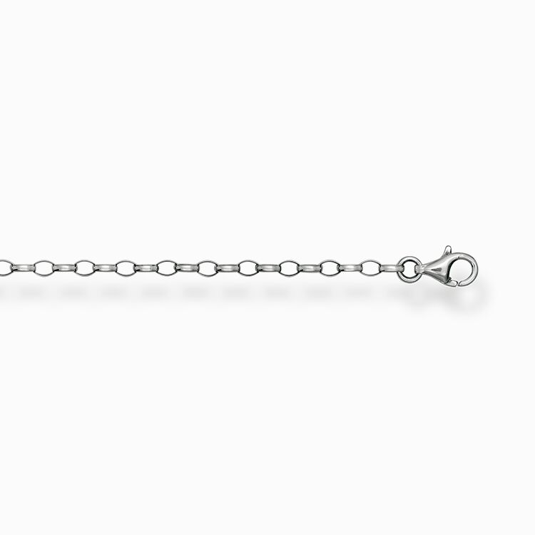 Extension chain classic blackened from the  collection in the THOMAS SABO online store