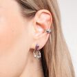 Ear cuff piel de serpiente plata de la colección  en la tienda online de THOMAS SABO
