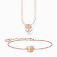 Jewellery set Tree of Love rose gold from the  collection in the THOMAS SABO online store