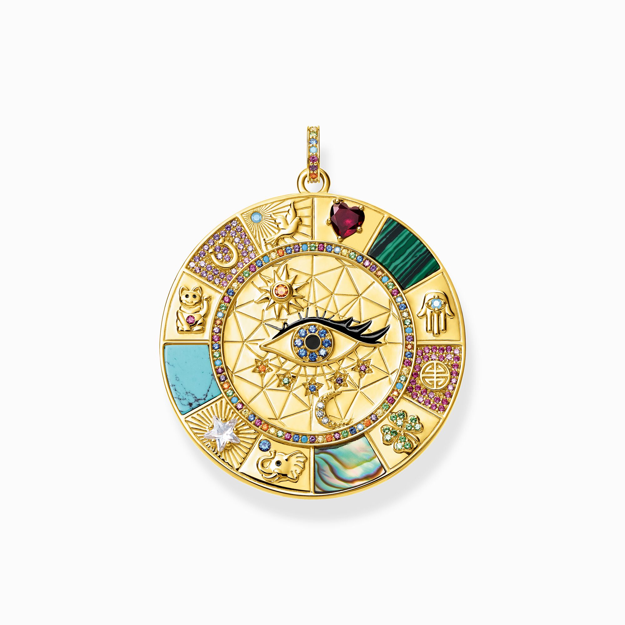 Colgante amuleto s&iacute;mbolos m&aacute;gicos de la buena suerte de la colección  en la tienda online de THOMAS SABO