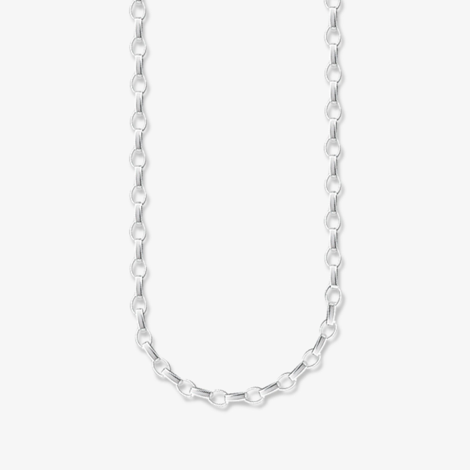 THOMAS SABO Ankarkedja Tjocklek 3,00 mm (0,12 tum), 925 sterlingsilver, Storlek: 80 cm, för damer