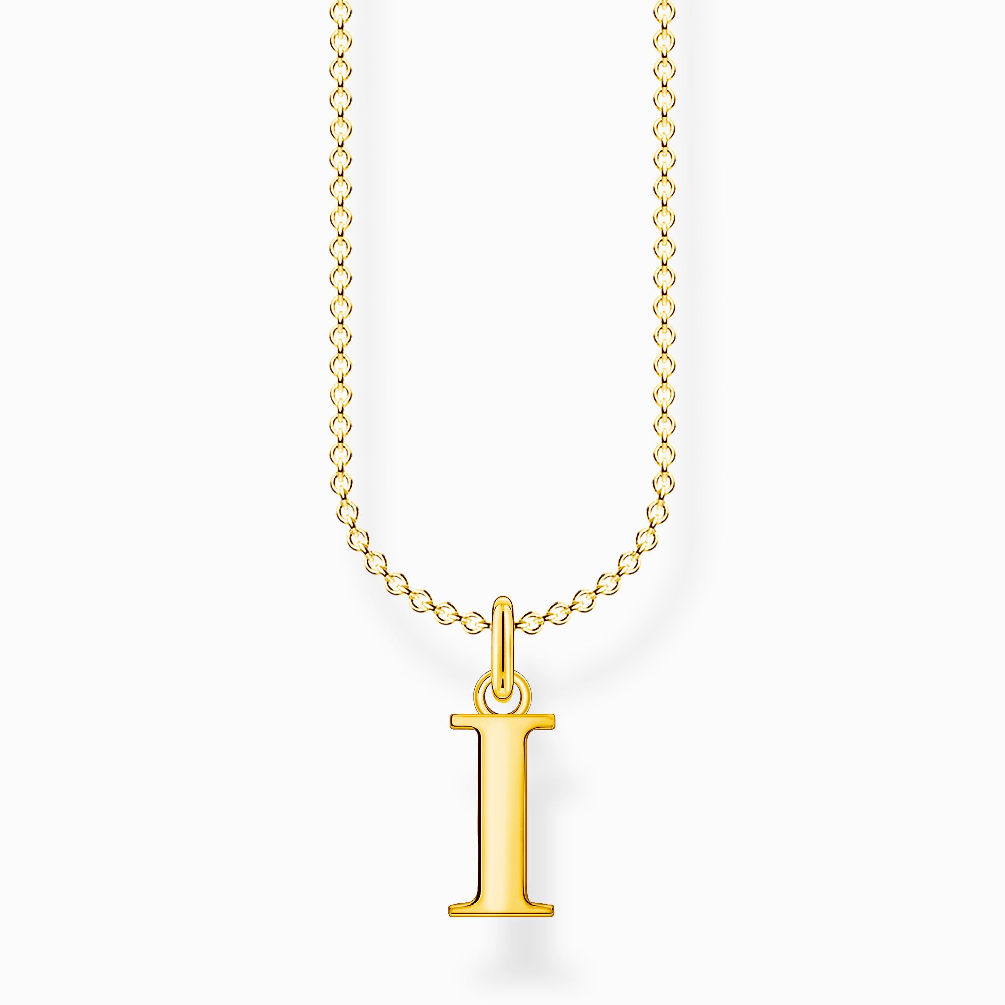 Necklace letter I gold from the Charming Collection collection in the THOMAS SABO online store