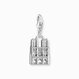 Silver blackened charm pendant in Notre-Dame design from the Charm Club collection in the THOMAS SABO online store