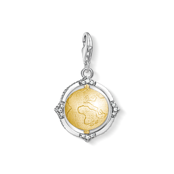 Charm pendant Vintage globe from the  collection in the THOMAS SABO online store
