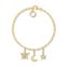 Set de joya pulsera Charm con colgante oro de la colección  en la tienda online de THOMAS SABO