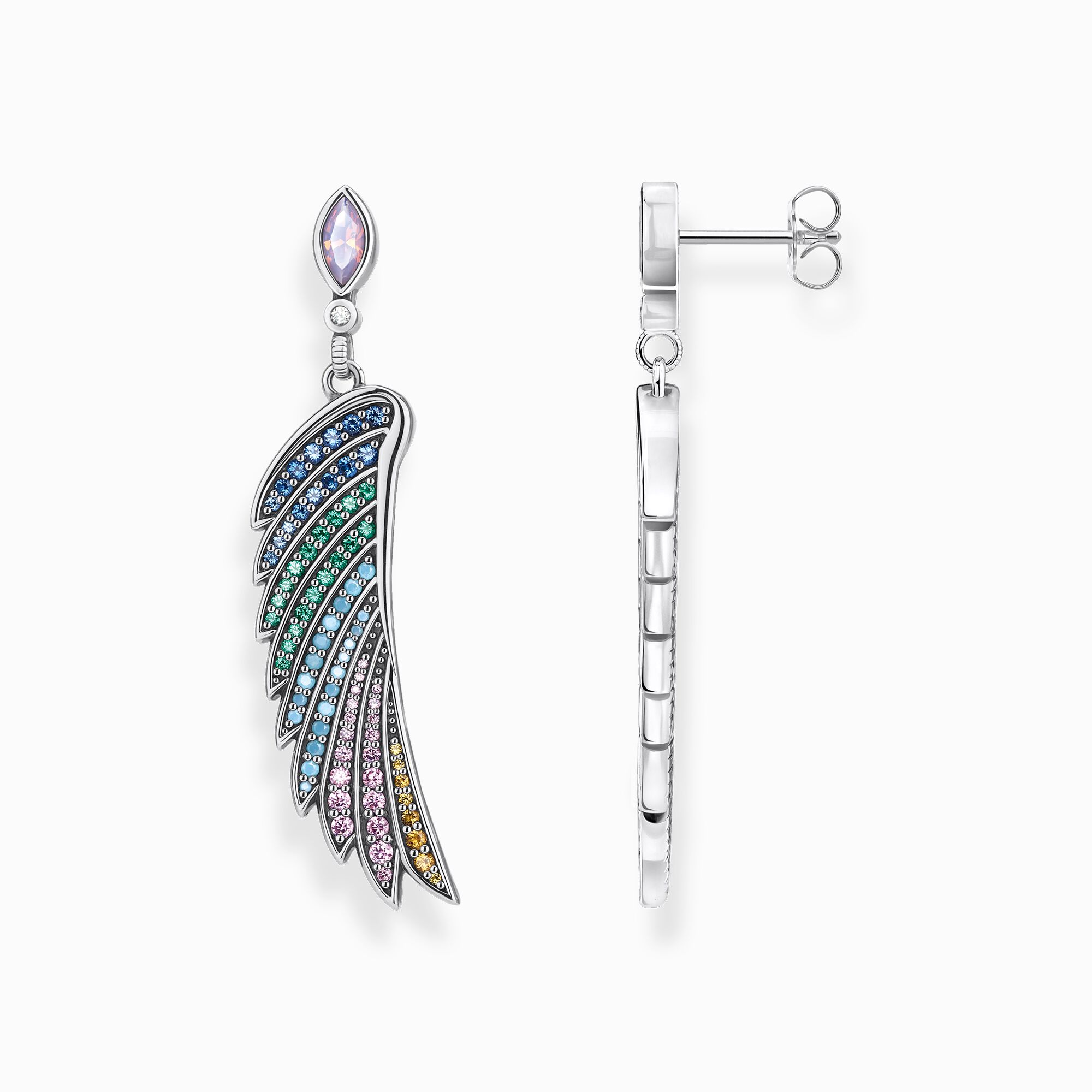 Pendientes alas multicolor | THOMAS