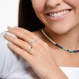 Ring mit blauem Stein silber aus der Charming Collection Kollektion im Online Shop von THOMAS SABO