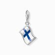 Charm-Anh&auml;nger Flagge Finnland aus der Charm Club Kollektion im Online Shop von THOMAS SABO