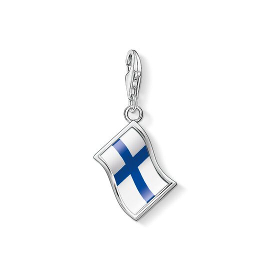 Charm pendant flag Finland from the Charm Club collection in the THOMAS SABO online store