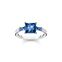 Ring mit blauen und weissen Steinen silber aus der  Kollektion im Online Shop von THOMAS SABO