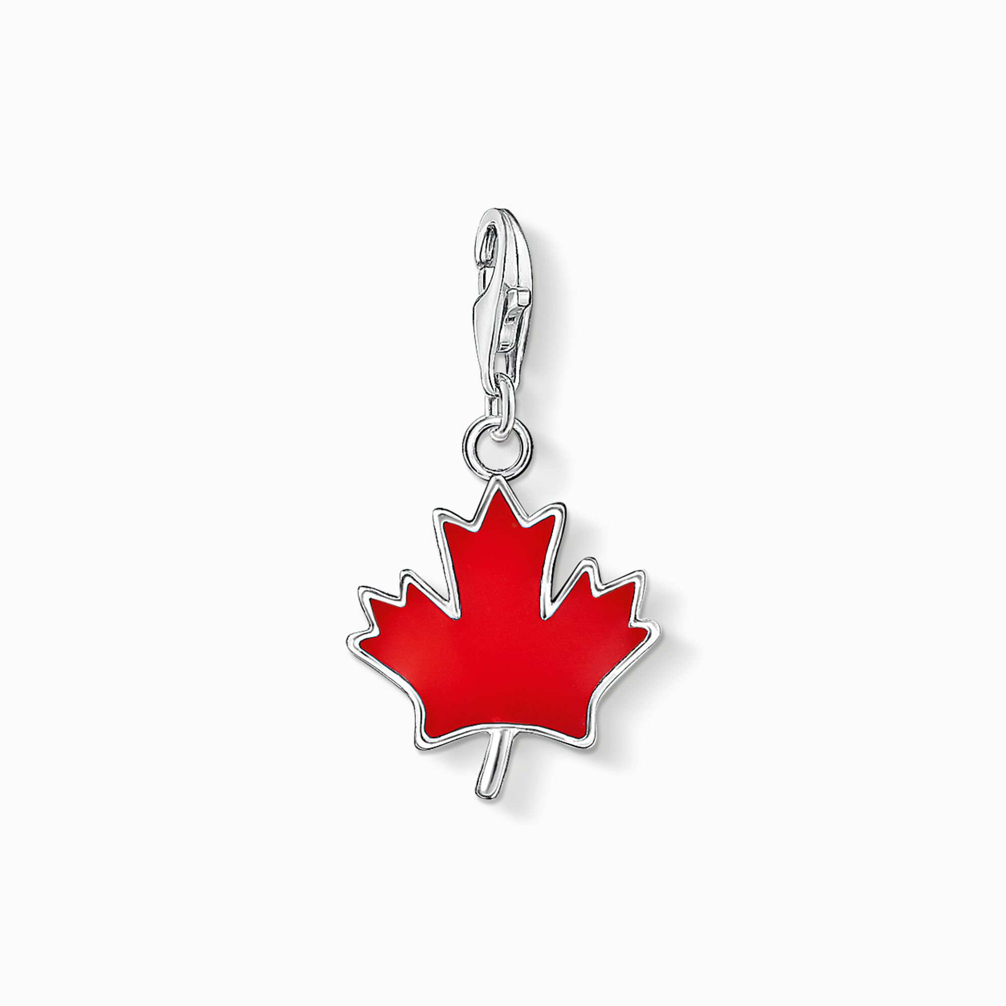Charm pendant maple leaf from the Charm Club collection in the THOMAS SABO online store