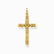 Anh&auml;nger Kreuz gold aus der  Kollektion im Online Shop von THOMAS SABO