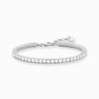 Tennis bracelet with white stones silver from the Glam &amp; Soul collection in the THOMAS SABO online store