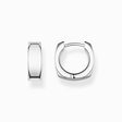 Hoop earrings minimalist silver from the  collection in the THOMAS SABO online store