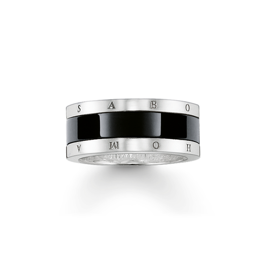 band ring black ceramic from the  collection in the THOMAS SABO online store